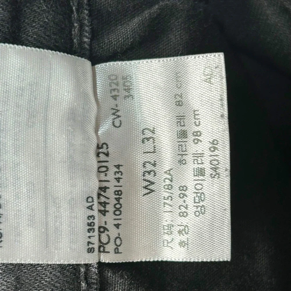 Denizen from Levis 216 Slim Fit Jeans Mens 32x32 Black Washed Denim Pants